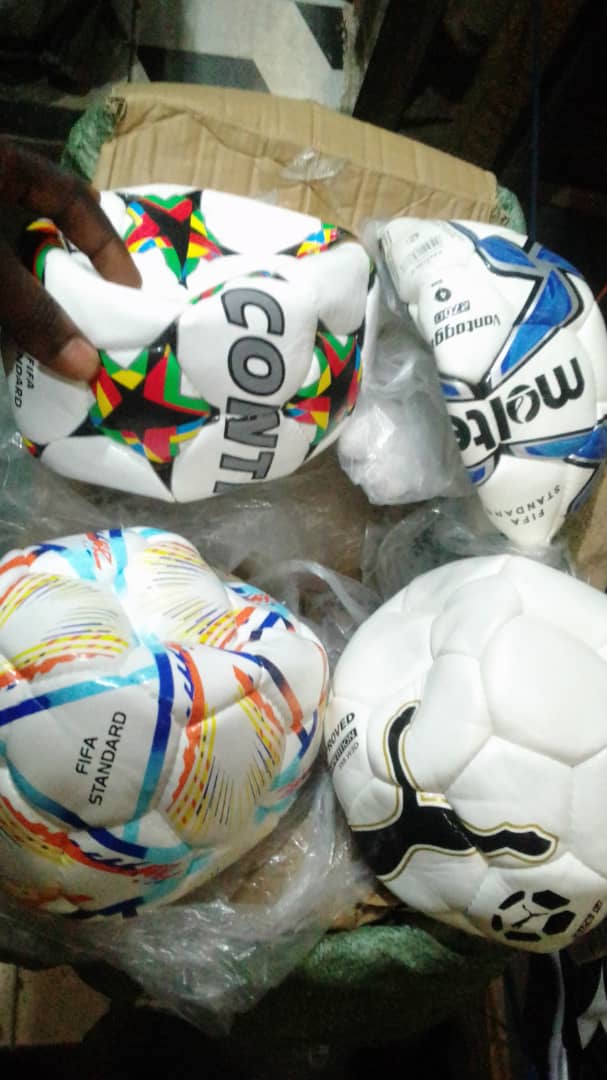Footballs, jersey Snooker, table tennis