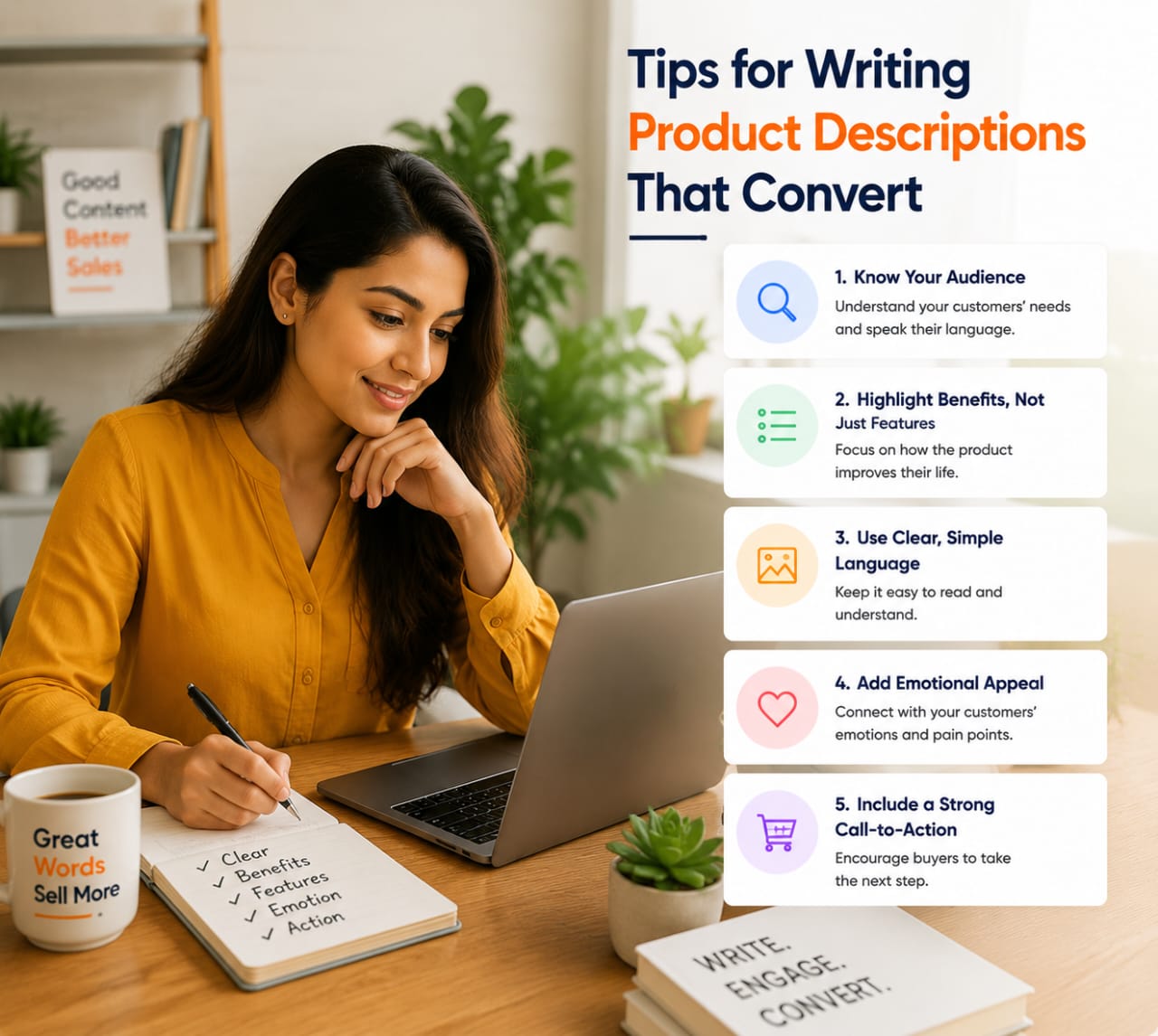 Tips for Writing Product Descriptions That Convert