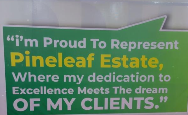 Pineleaf estate and properties banner